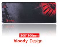 แผ่นรองเมาส์ขนาดใหญ่หลาย Bloody 80x30ซม แผ่นรองเมาส์ / แผ่นรองเมาส์ขนาดใหญ่ / แผ่นรองโน๊ตบุ๊ค / เม้าส์แพด / แผ่นรอง mouse / mousepad / แผ่นรองเม้า /  gaming mousepad / mousepad gamer หลาย Bloody ขนาด 80x30cm