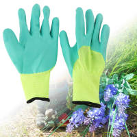 【Clearance】【COD】1Pair Non-slip Waterproof Labor Work Garden Gloves Handling Gloves