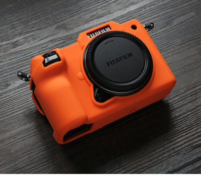2022ใหม่หรูหราซิลิโคนอ่อนนุ่มกรณีกล้องสำหรับฟูจิ Fujifilm gfx100s GFX50S II GFX50S 2ร่างกายปกกระเป๋าเกราะป้องกันผิวครอบคลุม