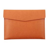 PU Leather A4 File Folder Document Holder Waterproof Portfolio Envelope Folder Case with Snap Closure