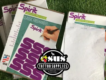 100pcs Spirit Tattoo Transfer Paper A4 Size Free Hand Thermal