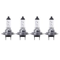 4Pcs H7 12V 55W 1500lm High Powe Super Halogen Xenon Bulbs แหล่งกำเนิดแสงหมอกสีขาว