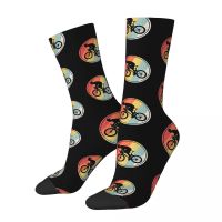 【hot】✘¤♤  Mens Socks Hip Hop Seamless Crew Pattern Printed