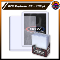 BCW TOPLOAD 35pt 59pt 79pt และ 138pt กรอบแข็งใส่การ์ด ท็อปโหลด เคสใสสำหรับใส่การ์ดสะสม (แพค 25 อัน)