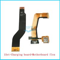 1 ชุดพอร์ตชาร์จ USB Dock Board Connector เมนบอร์ดหลัก Flex Cable สําหรับ Samsung Galaxy Tab S 10.5 SM-T800 SM-T805 SM-T807