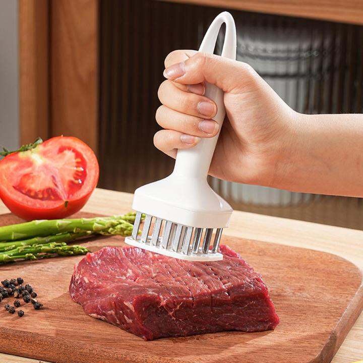 oshhni Meat Tenderizer Pounder Needle Blade Tenderizer for Tenderizing