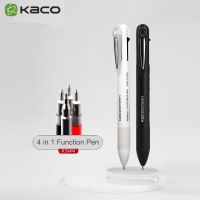 Youpin KACO 4 In 1 Multifunction Pens 0.5mm Black Blue Red Refill Gel Pen Mechanical Pencil Japanese ink Office School