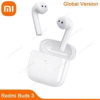 Global Version Xiaomi Redmi Buds 3 True Wireless Earphone Bluetooth 5.2 Connection Stable Audio IP54 Waterproof Earbuds With Mic