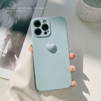 Apple เคสโทรศัพท์มือถือ iPhone 14/13/12/11/X/x/xr แบบสามมิติ Love 14 Plus เคสซิลิโคนเหลว12 Pro Max เคสโทรศัพท์มือถือนิ่ม13 Mini ที่เรียบง่ายสีทึบป้องกันการตกกระแทกเคสป้องกันโทรศัพท์