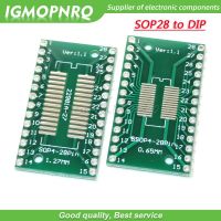 5PCS TSSOP28 SSOP28 SOP28 to DIP28 Transfer Board DIP Pin Board Pitch Adapter TSSOP 28 SSOP 28 SOP 28 to DIP 28