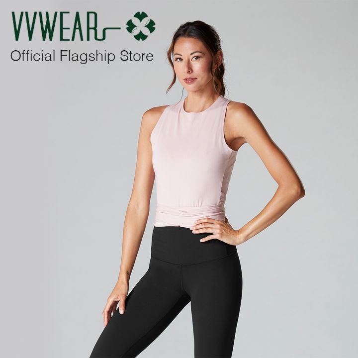 tavi-noir-แทวี-นัวร์-wrap-around-tank-เสื้้อแขนกุดออกกำลังกาย