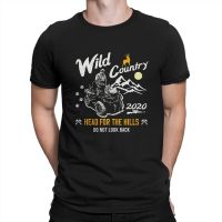 Wild Country-Head For The Hills Men Tshirt Outdoor Exercise Crewneck Short Sleeve Fabric T Shirt S-4XL-5XL-6XL