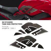 Motorcycle Accessories Tankpad Sticker 3D Tank pad Stickers Oil Gas Protector Cover Decoration For Ducati Panigale V4 2022-