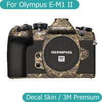 สติกเกอร์กล้อง E-M1 II สติ๊กเกอร์ติดบนตัวเครื่องฟิล์มไวนิลห่อตัวกล้องสติกเกอร์ป้องกันร่างกายสำหรับ Olympus OM-D EM1 Mark2 Markii Mark 2 M2 E-M1II E-M1M2