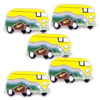 LOTS 5pcs Retro Van Car Stree Fashion emo Lapel Pin Badge