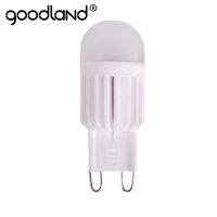 Goodland G9 หลอดไฟ LED 220V 5W 7W ไฟ LED เซรามิกพลังงานสูงคริสตัลโคมระย้าไฟ 360 องศาแสงหลอดไฟ LED G9-ju544982