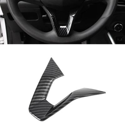 Carbon Fiber Car Steering Wheel Cover Trim Accessories for Chevrolet Onix 2019-2021