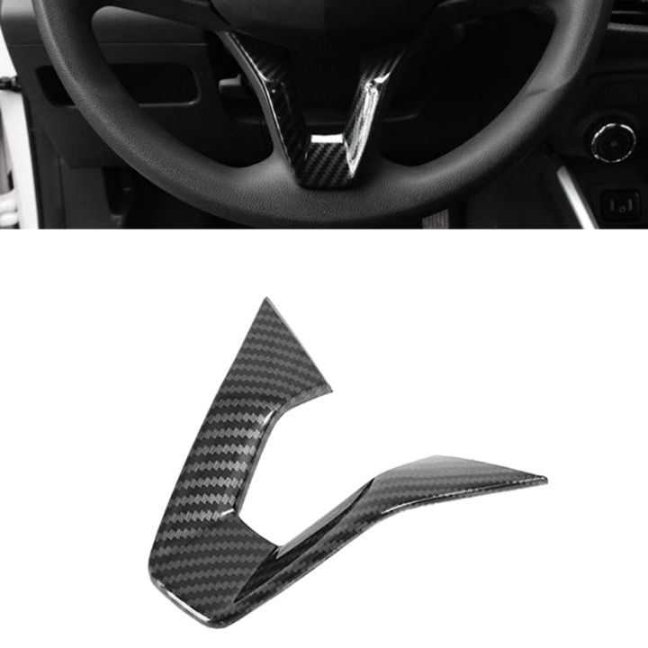 carbon-fiber-car-steering-wheel-cover-trim-accessories-for-chevrolet-onix-2019-2021