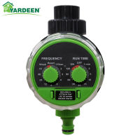 Yardeen Garden Water Timer Electronic Water Hose Timer Garden Ball Valve Irrigation Controller System With Two Dial Color Green