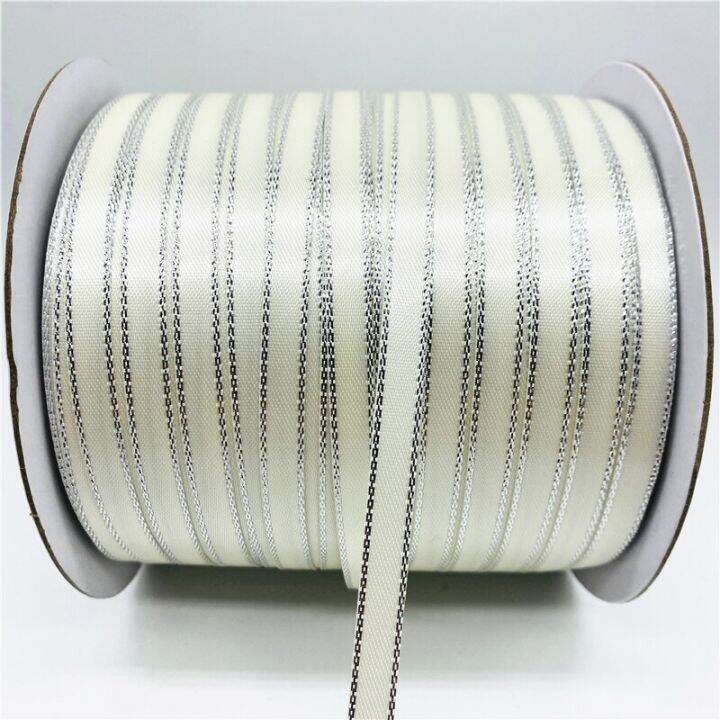 5yards-6mm-gold-silver-edge-ribbon-grosgrain-polyester-ribbon-for-wedding-christmas-decoration-diy-bows-crafts-gift-wrapping-gift-wrapping-bags