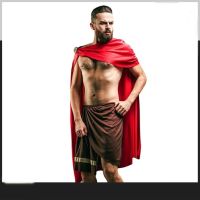 CP239 ชุดนักรบ นักรบ ทหาร กรีก โรมัน สปาตัน Dress for Gladiator Suit Roman Greco-Roman 300 Soldier Warrior Costume Party Cosplay Fancy Outfit