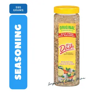  Dash Salt-Free Seasoning Blend, Garlic and Herb, 21 Ounce :  Grocery & Gourmet Food