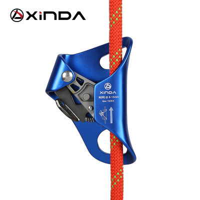 【 Cw】xinda Outdoor Camping Rock Climbing Chest Ascender Safety Rope Ascending Anti Fall Off Survival อุปกรณ์ปีนเขาเชือกแนวตั้ง