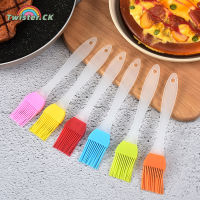 Twister.CK Silicone Brush With Plastic Handle Kitchen Barbecue Grill Oil Brush Cooking Accessories