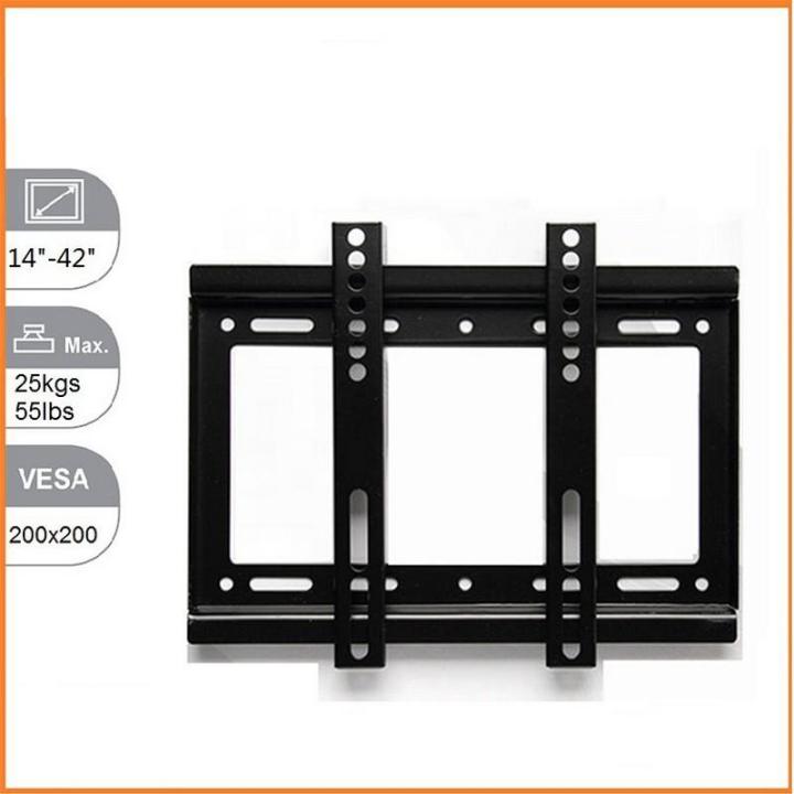 โปรพิเศษ-ขาแขวนทีวี-led-รองรับ-ขนาด-14-42-แบบ-fix-tv-wall-mount-for-14-42-inch-led-tv-ราคาถูก-ขาแขวน-ขาแขวนทีวี-ขาแขวนลำโพง-ที่ยึด-ที่ยึดทีวี-ขาแขวนยึดทีวี