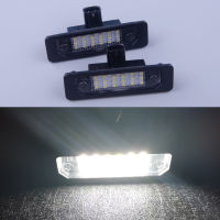 2021CITALL 8T5Z-13550-B 2pcs LED Number License Plate Light Lamp Tag Fit For Ford Flex Taurus Focus Fusion Mustang Mercury Milan