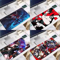 Persona 5 Royal Mousepad แผ่นรองเมาส์เกมคอนโซล Mausepad แผ่นรองเมาส์ขนาดใหญ่ Xl แผ่นรองเมาส์ แป้นพิมพ์คอมพิวเตอร์ สำนักงานอุปกรณ์ต่อพ่วง Mausepad