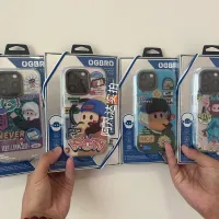 iphone case "Spoof Series" OGBRO กราฟฟิตีซีรีส์ Apple 15pro เคสโทรศัพท์มือถือแม่เหล็กชาร์จบุคลิกภาพเฉพาะป้องกันการล่มสลาย