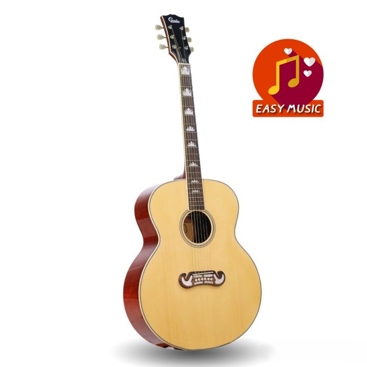 กีตาร์โปร่ง-gusta-jg10-acoustic-guitar