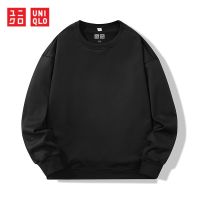 ♦❧✵ 2047 UNIQLO เสื้อกันหนาวแขนยาวลําลอง คอกลม ผ้าถักนิตติ้ง ทรงหลวม หลากสี สไตล์สปอร์ต สําหรับผู้หญิง ไซซ์ M - 5XL