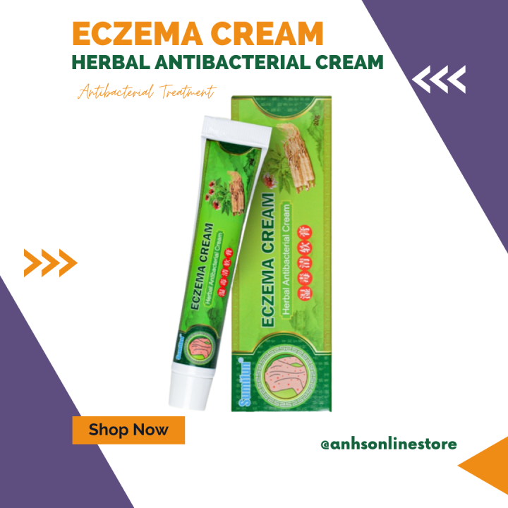 ECZEMA CREAM Herbal Antibacterial Cream Antibacterial Treatment Lazada PH