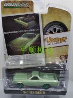 GreenLight 1:64 1972 FORD RANCHERO 39020-E Green version Metal Diecast Alloy toy cars Model Vehicles For Children Boys gift hot