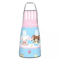 Custom Bib Anime Sugarbunnies Aprons Men Women Unisex Adult Chef Kitchen Cooking Cute Bunny Tablier Cuisine Gardening