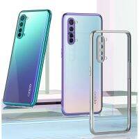 17สำหรับ OPPO Find X2 Pro เคส TPU แบบนิ่ม,สำหรับ OPPO Find X2 Lite A31 A53 A93 F17 Pro A52 A72 Realme X50 Pro เคสกันกระแทกชุบ