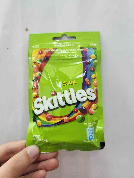 SKITTLES CANDY 40G (ORIGINAL/SOUR/YOGURT FLAVOUR) Lazada