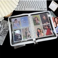 Sharkbang 10 Sheets A5 A6 Binder Refill Bags 6 Hole Card Holder Postcards Ticket Photos Organizer Sticker Storage Bags