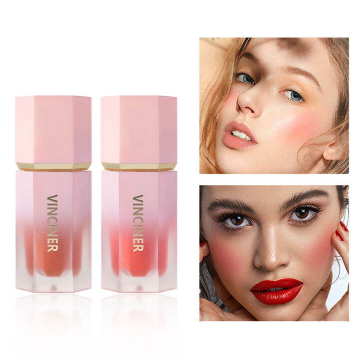 1PCS Liquid Blush Matte Velve Natural Smooth Cheek Blusher Makeup Rouge ...