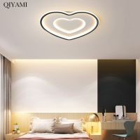 Modern LED Chandelier Lights For Living Room Bedroom Love Heart Shape Lamps Creative Lighting Fixtures Luminaire Lustres Lampada