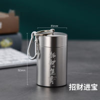 Metal Ciggarrete Tin Coarse 30pcs Cegarretes Case Thick Waterproof Moisturizing Tea Canister Portable