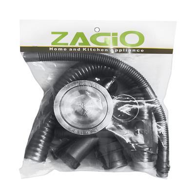 "Buy now"สายน้ำทิ้ง ท่อเดี่ยว ZAGIO รุ่น LD0102A ขนาด 3.5 นิ้ว สีสเตนเลส*แท้100%*