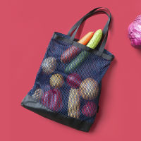 Women Quality Mesh Shopping Bag Ladies Eco Grocery Pouch Female Reusable Fruit Vegetable Tote Large Capacity Handbag eco bag