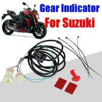 ♕ตัวบ่งชี้เกียร์รถจักรยานยนต์สำหรับ Suzuki GSXS750Z GSX-S750Z GSX-S GSXS1000 750 Z GSXS 1000 F A FA Z อุปกรณ์เสริมเครื่องวัดแสดงเกียร์