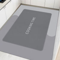 Thickened Kitchen Mat Waterproof Oil Resistant Dirt Resistant Non Slip Floor Mat Wash Free Kitchen Car Simple Durable Doormat