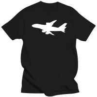 REM Description Airbus A380 silhouette T shirt Top Lycra Cotton Men T shirt New Design High Quality XS-6XL