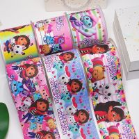 【CC】 Cartoon Little Printed Grosgrain Supplies Sewing Accessories 5 Yards Planar Resins 10 Pieces. 54766