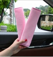 2pcs Soft Hairy Car Seat Belt Cushion Cover Safty Belt Seatbelt Shoulder Pad Protection For Kids Children Pink Accessories Seat Covers